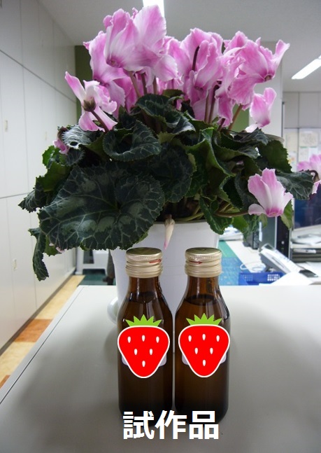 いちごクリスタル試飲用